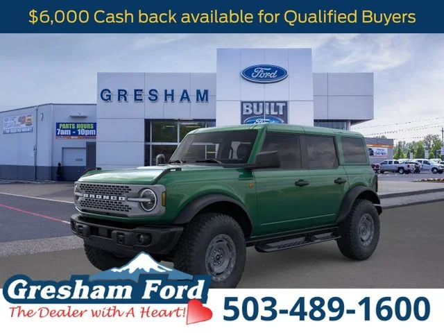 New 2025 Eruption Green Metallic Ford Badlands image 1