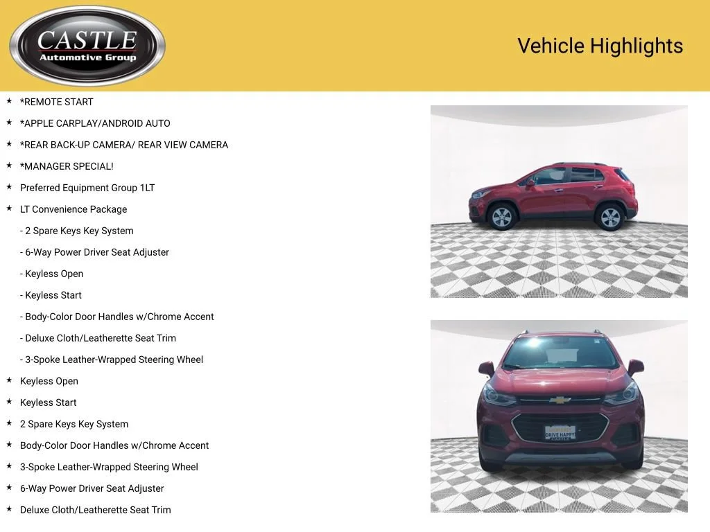 Used 2018 CAJUN RED TINTCOAT Chevrolet LT image 3