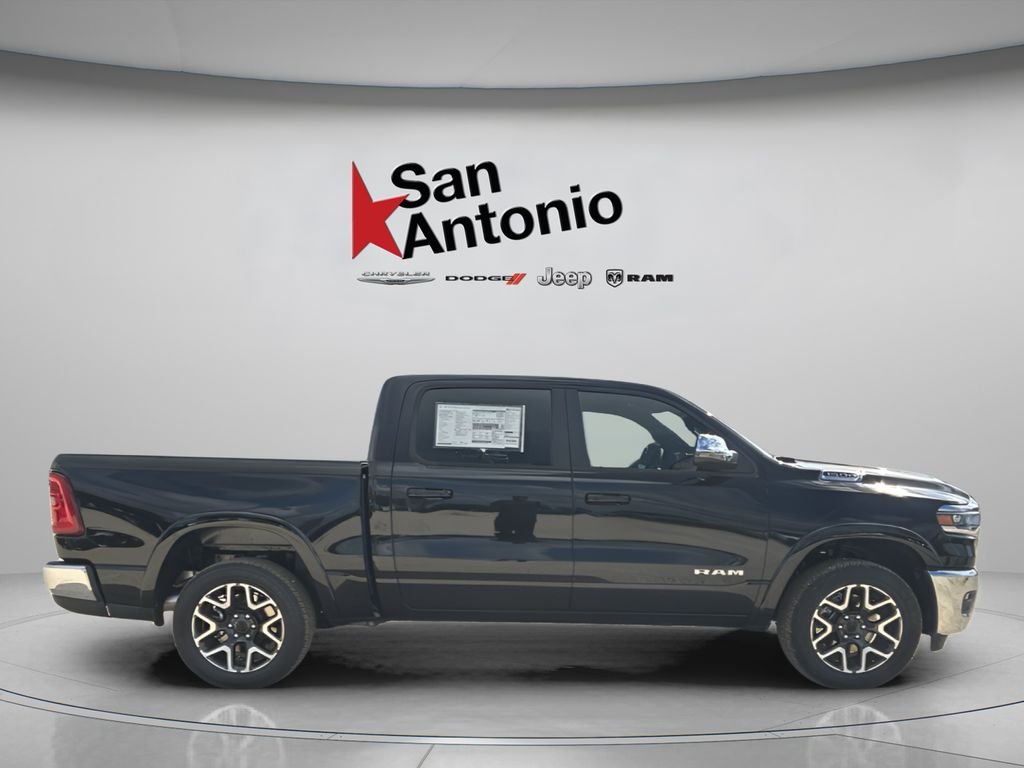 New 2026 Diamond Black Crystal Pearl-Coat Exterior Paint RAM Laramie image 9