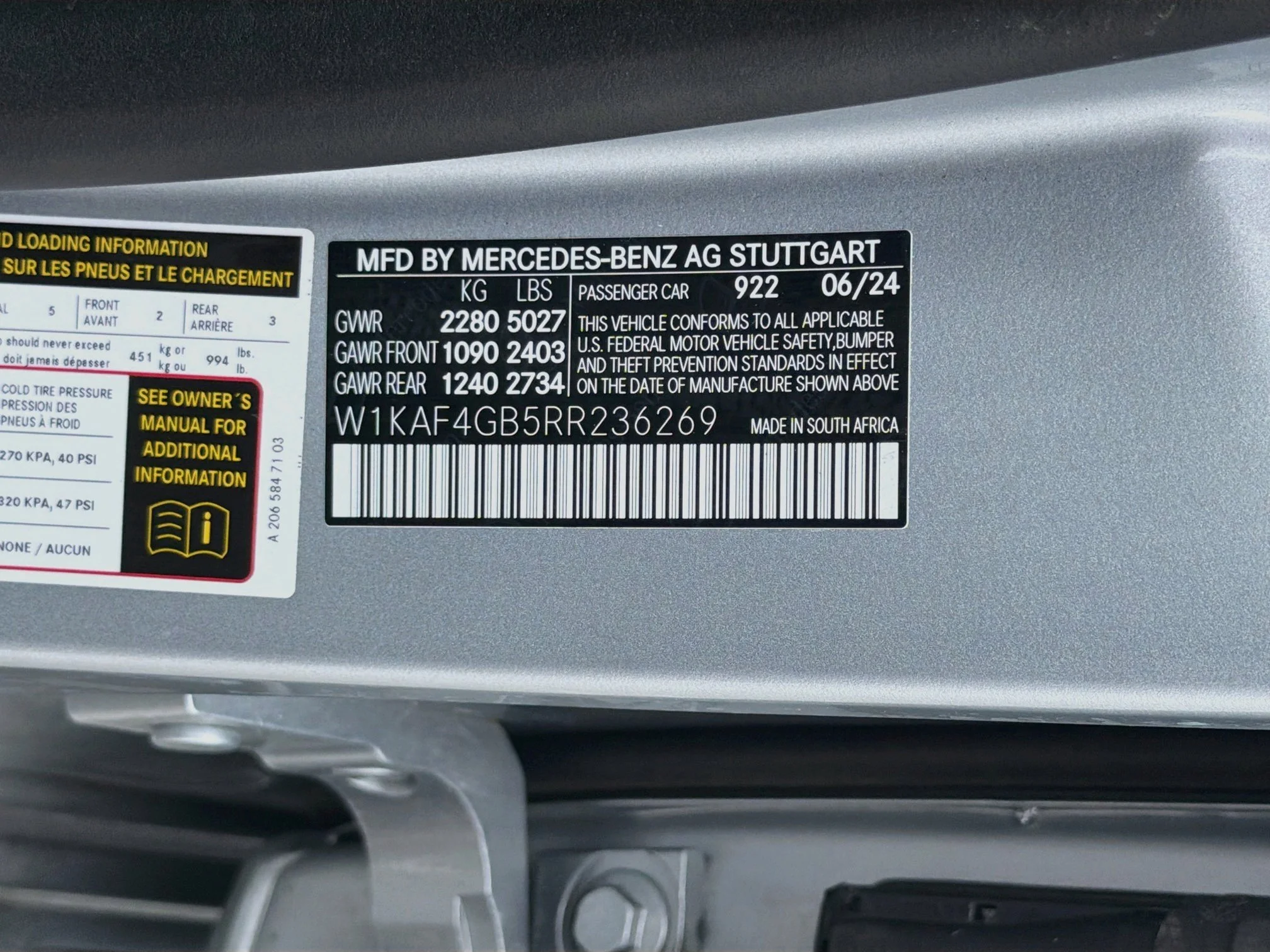 Used 2024 Cirrus Silver Metallic Mercedes-Benz C 300 image 45