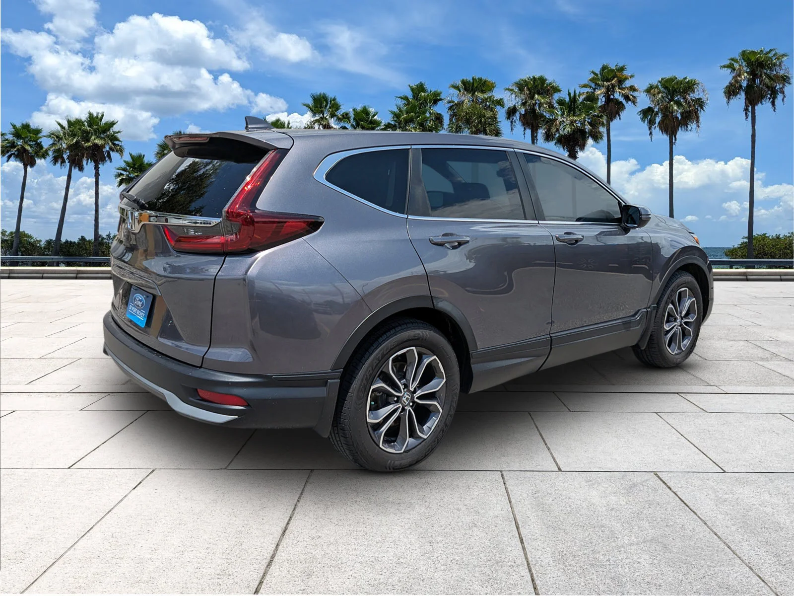Certified Used 2021 Modern Steel Metallic Honda EX image 8