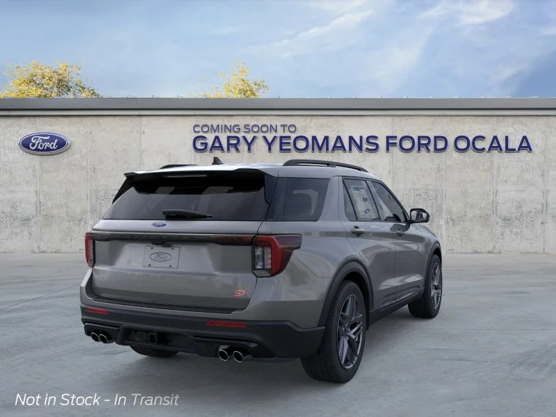 New 2026 Carbonized Gray Metallic Ford ST image 8