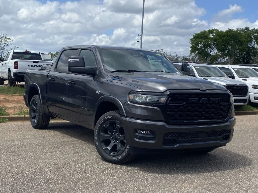 New 2026 Granite Crystal Metallic Clear-Coat Exterior Paint RAM Big Horn/Lone Star image 30