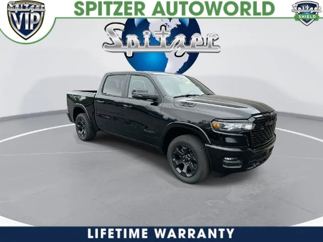 New 2027 Diamond Black Crystal Pearl-Coat Exterior Paint RAM Big Horn/Lone Star image 3