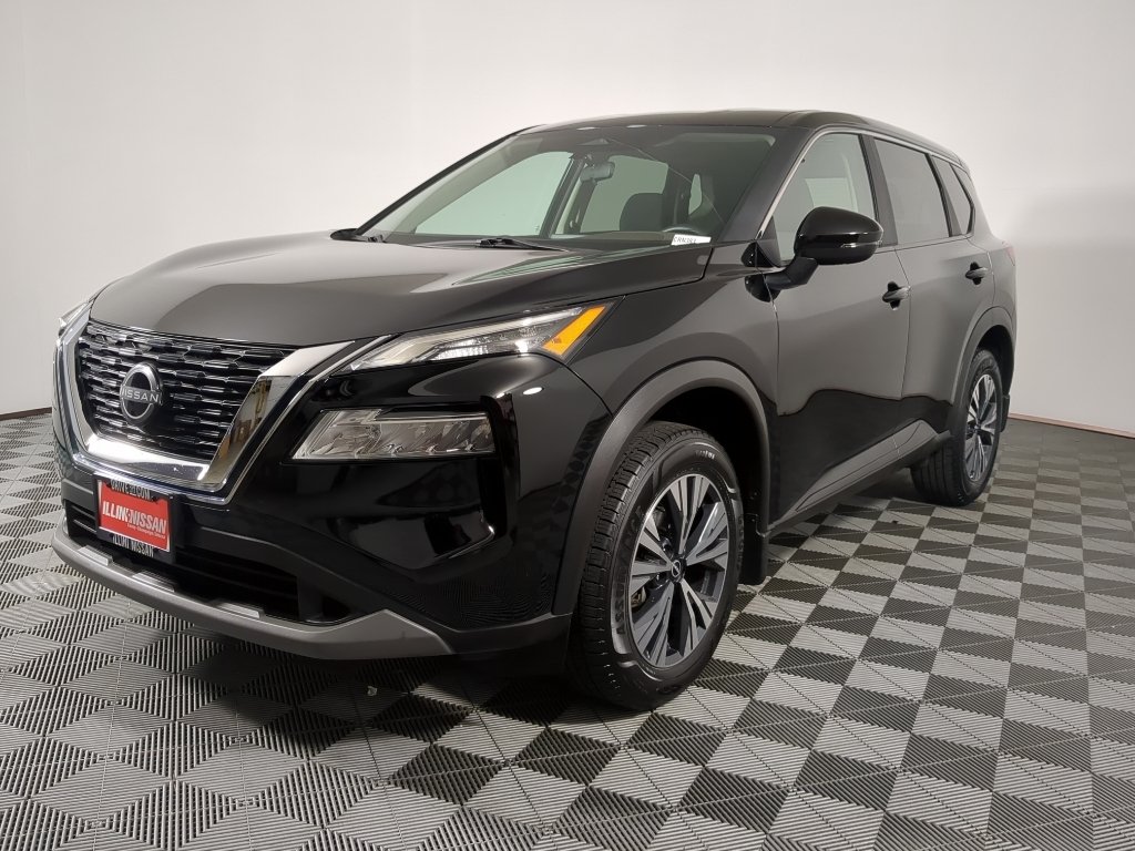 Certified Used 2023 SUPER BLACK Nissan SV image 6