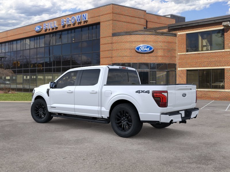 New 2026 Star White Metallic Tri-Coat Ford LARIAT image 4