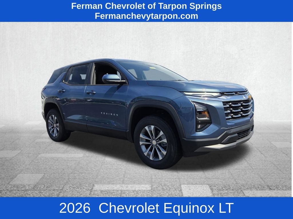 New 2026 Lakeshore Blue Metallic Chevrolet LT image 1