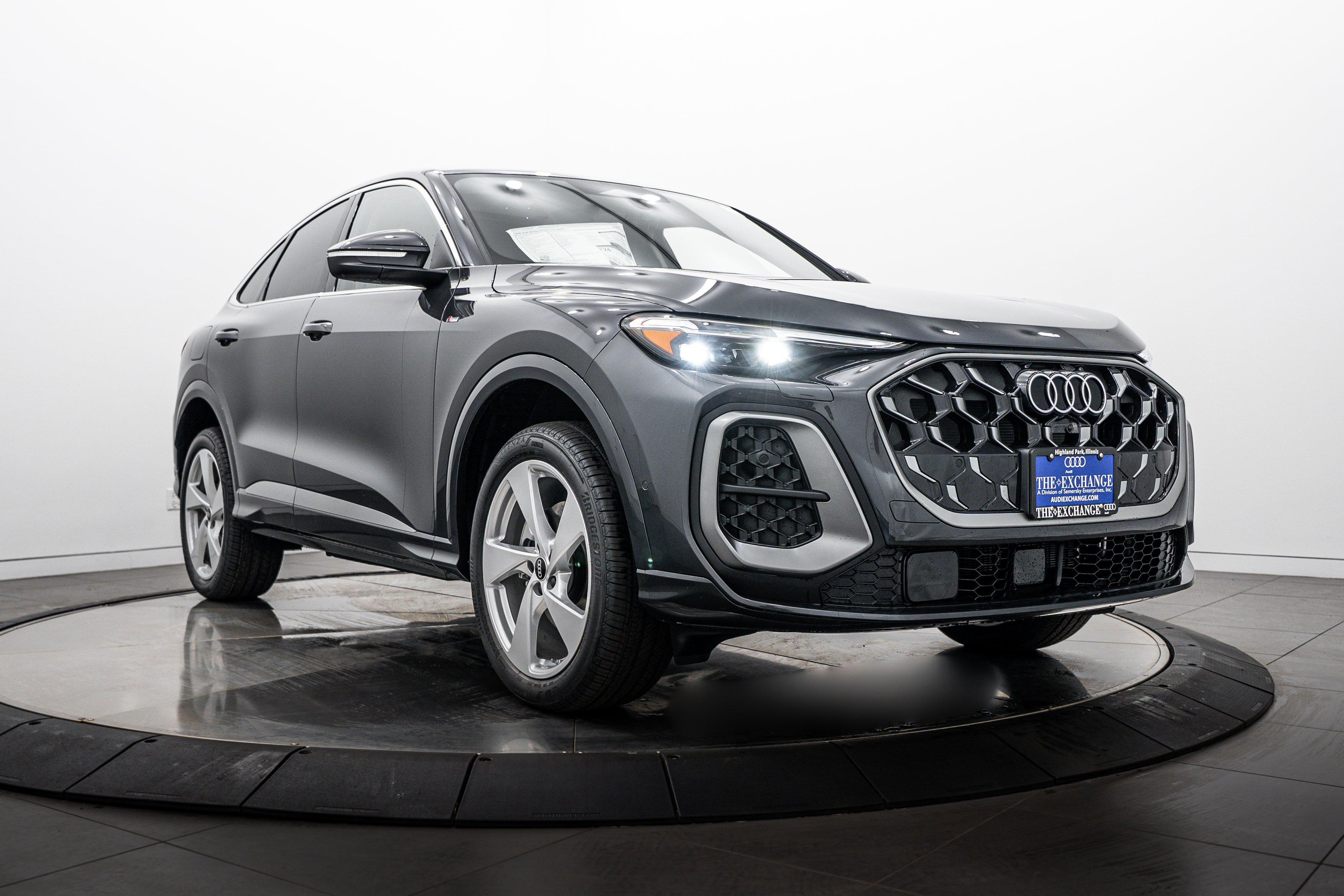 New 2026 Gray Audi Premium Plus image 1