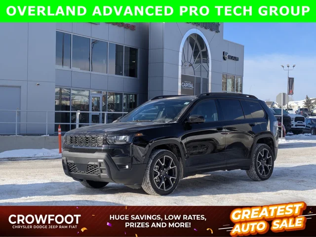 2026 Jeep Cherokee Overland - - Hybrid - Advanced Pro Tech Grp - Surround View Camera - Ventilated Seats & More!
