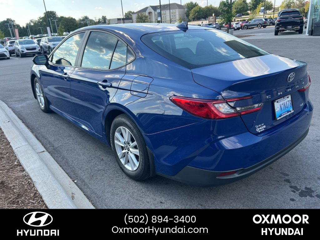 Used 2025 Reservoir Blue Toyota LE image 16
