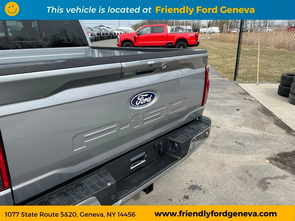 Used 2025 Iconic Silver Metallic Ford XLT image 52