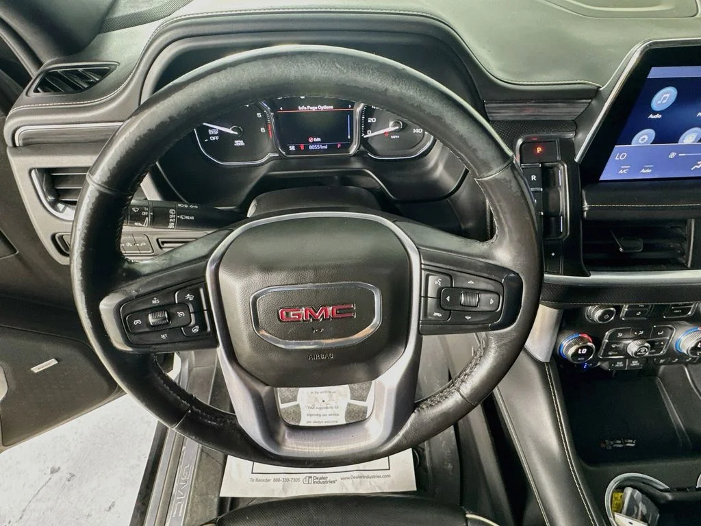 Used 2021 Satin Steel Metallic GMC SLT image 13