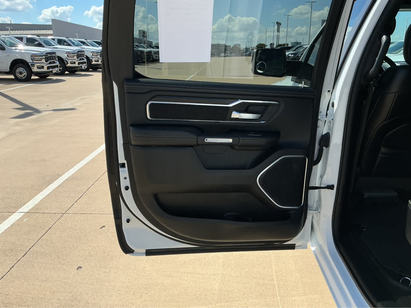 Used 2024 Bright White Clearcoat Ram Laramie image 18