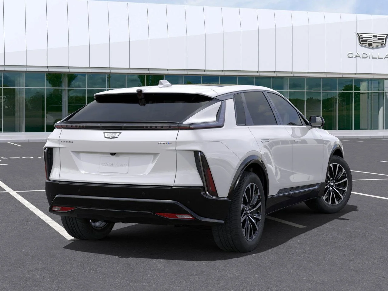 Used 2025 Crystal White Tricoat Cadillac Sport 1 image 7