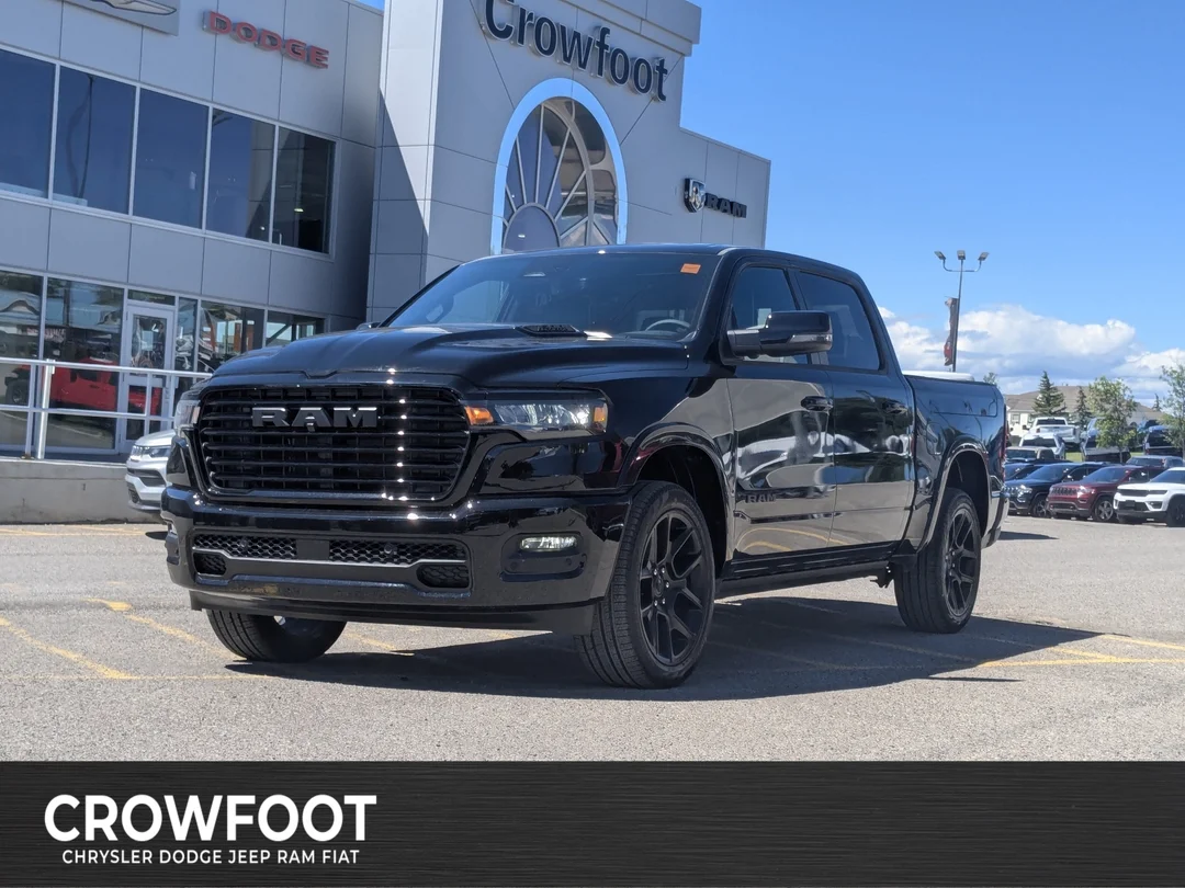 Used 2026 Black RAM Laramie - - 4x4 - Night Edition - Laramie Level II - Dual Pane Sunroof - Power Boards & More! image 1