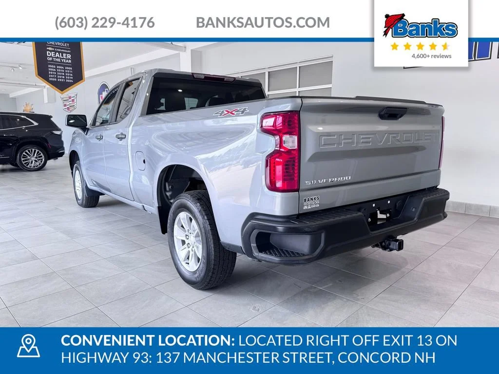 Certified Used 2024 Sterling Gray Metallic Chevrolet WT image 6