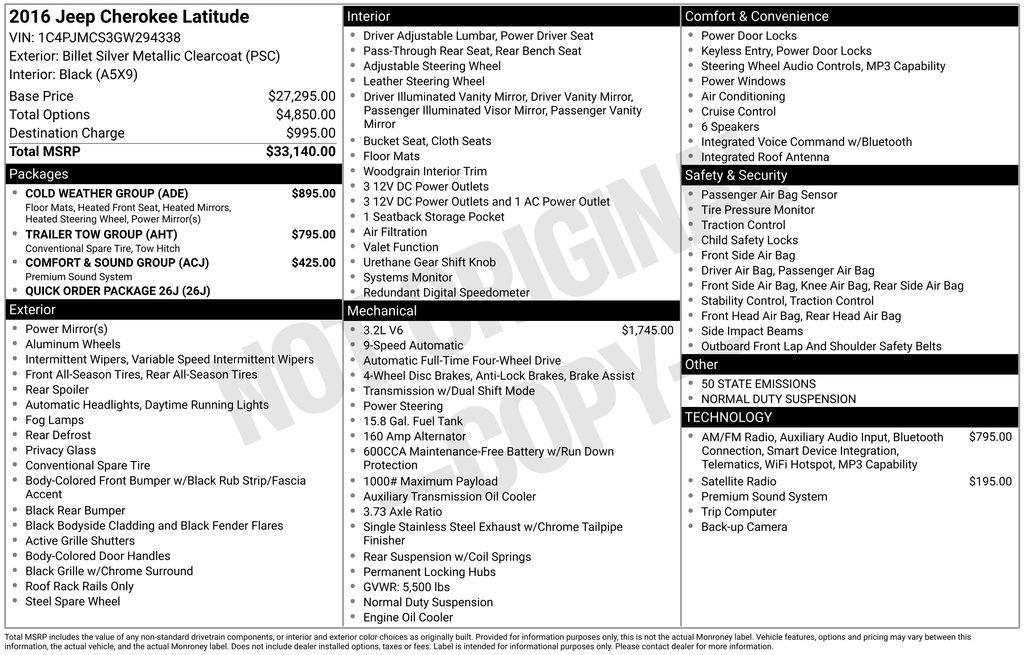 Used 2016 Silver Jeep Latitude image 9