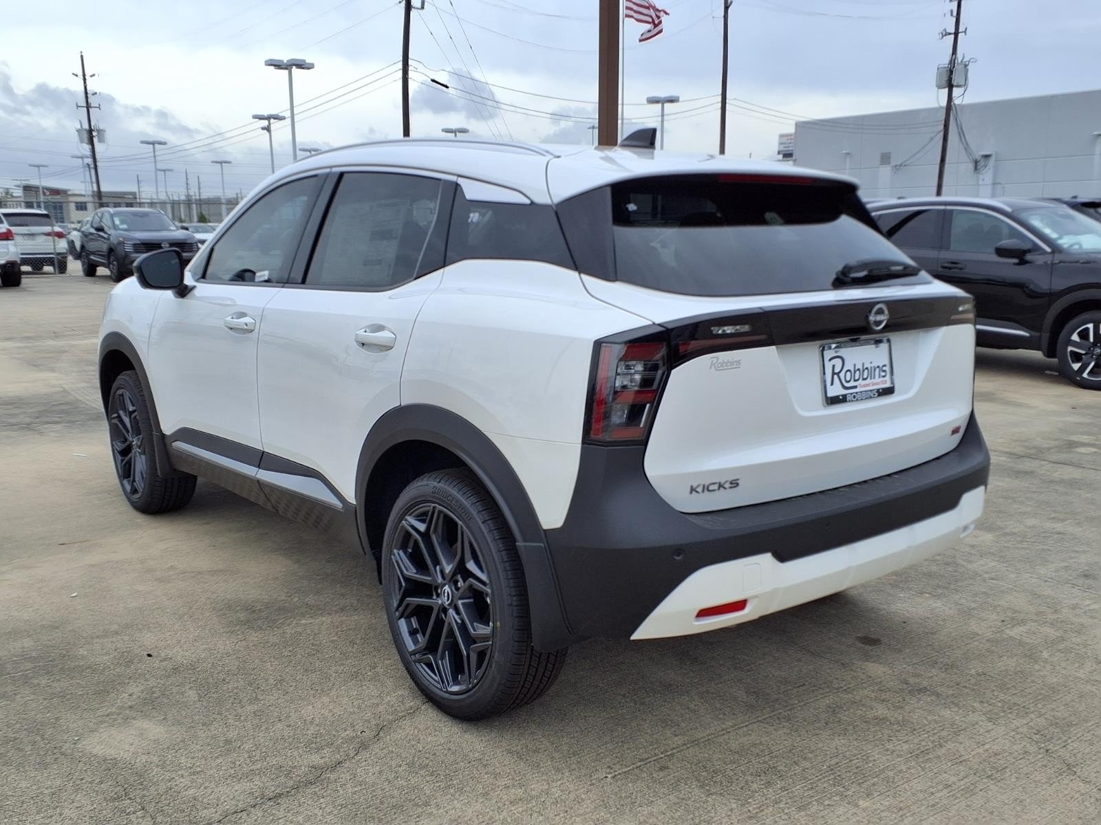 2026 Nissan Kicks SR White at Robbins Nissan