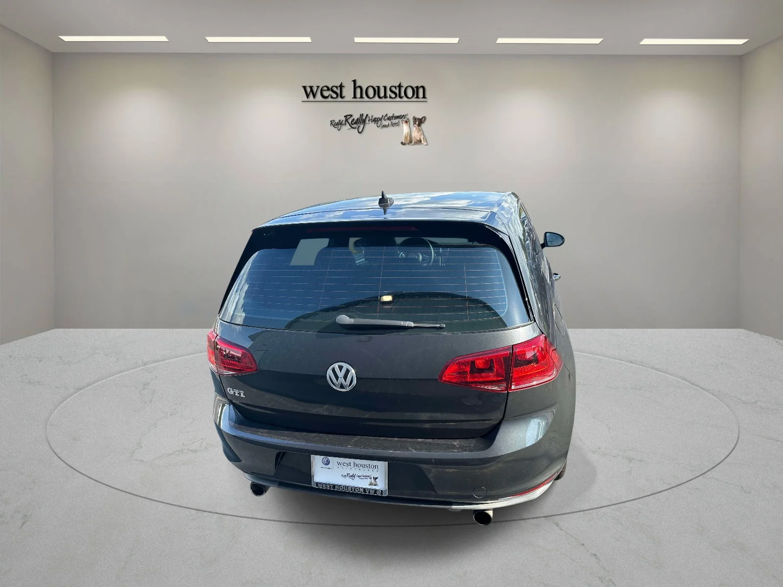 Used 2015 Carbon Steel Gray Metallic Volkswagen 2dr HB DSG S image 8
