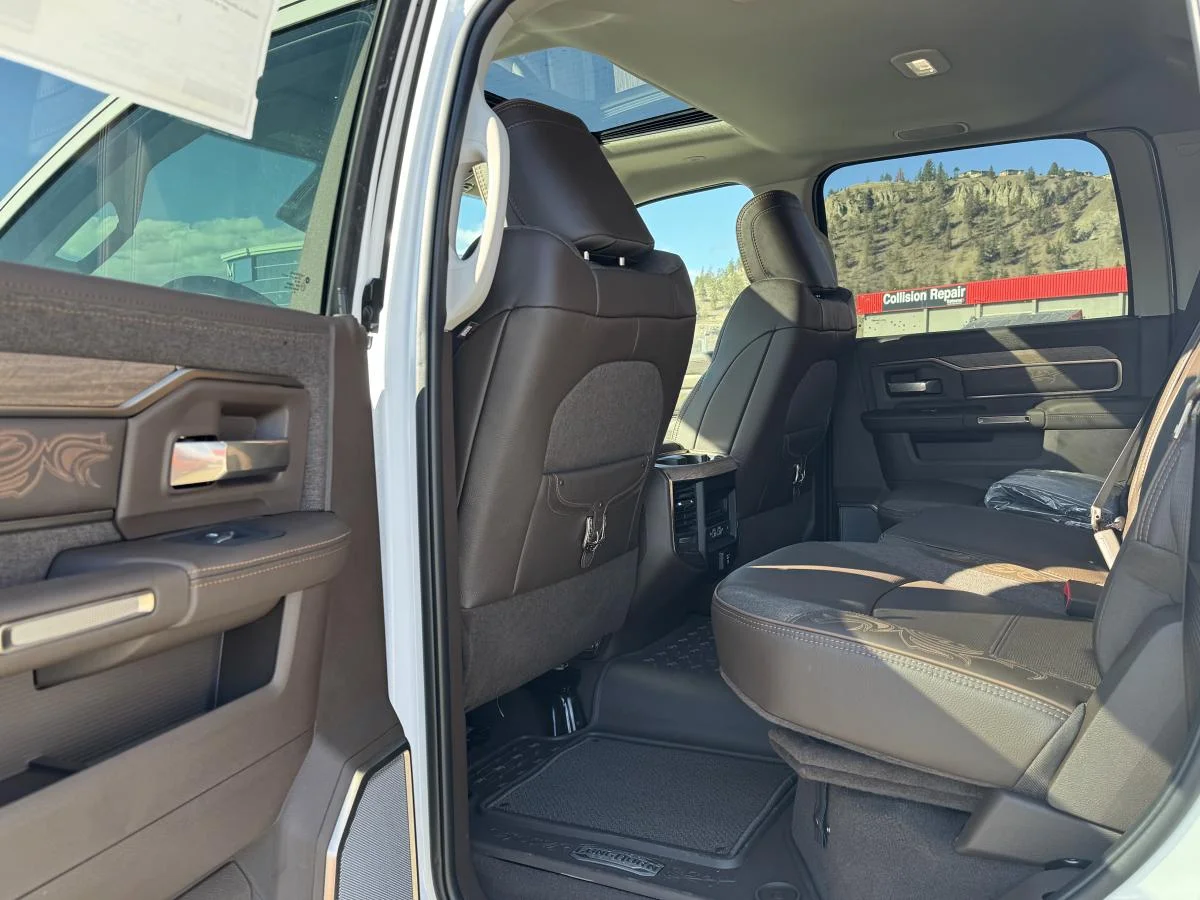 New 2026 White RAM Limited Longhorn 4x4 Crew Cab 6