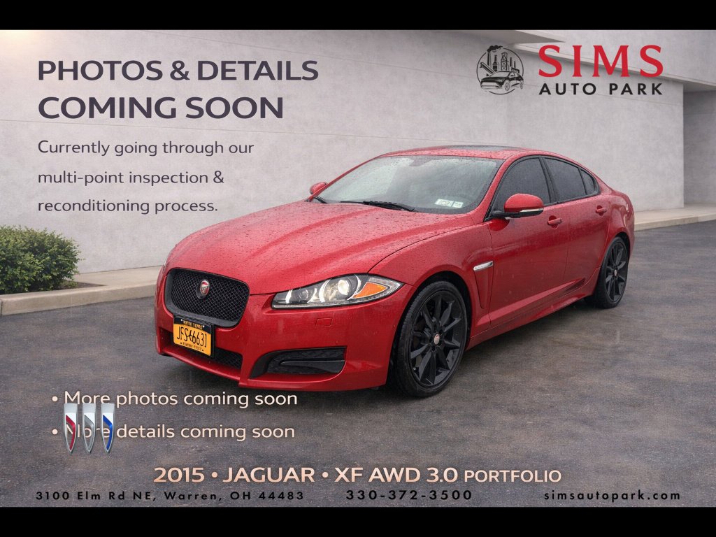 2015 Jaguar XF Portfolio