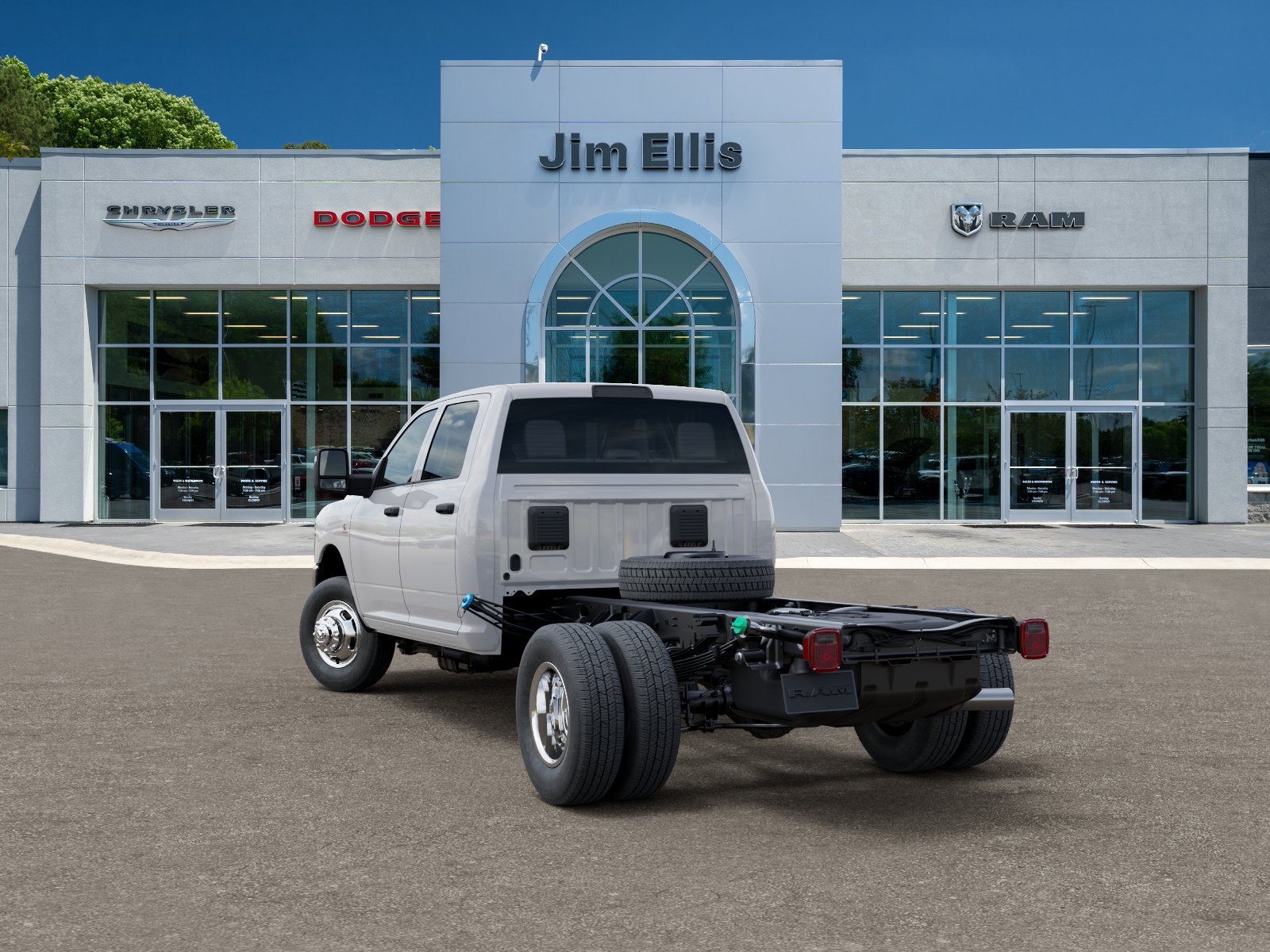 New 2026 Bright White Clear-Coat Exterior Paint RAM Tradesman image 29