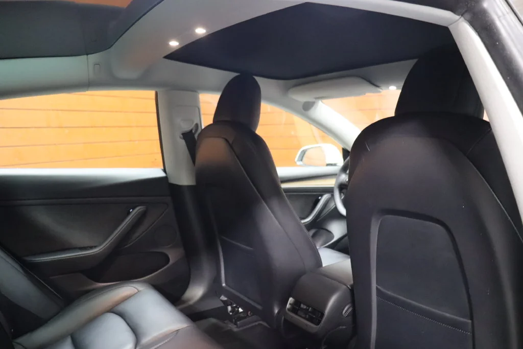 Used 2022 Pearl White Multi-Coat Tesla Long Range image 44