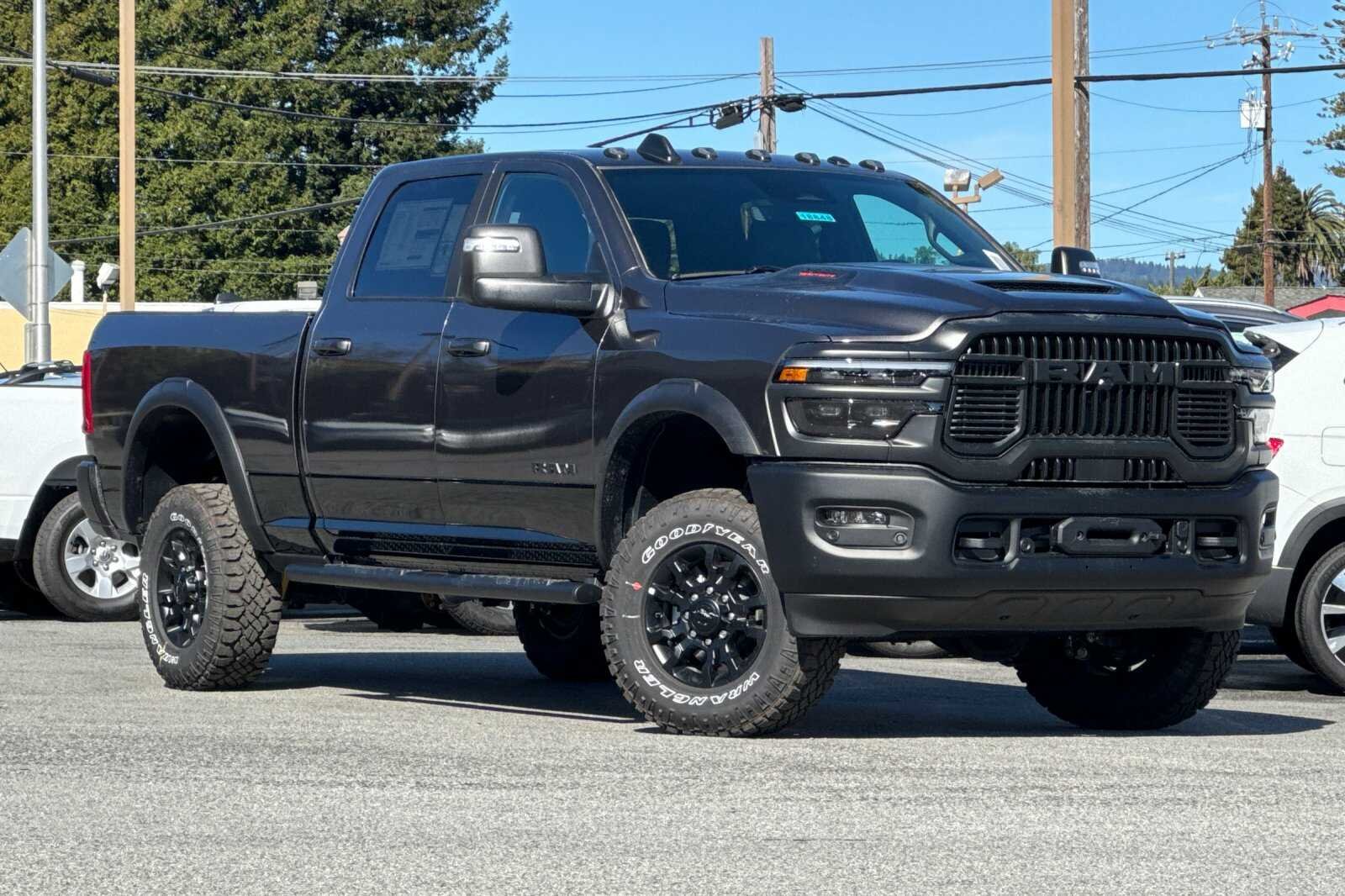 New 2026 Granite Crystal Metallic Clear-Coat Exterior Paint RAM POWER WAGON image 2