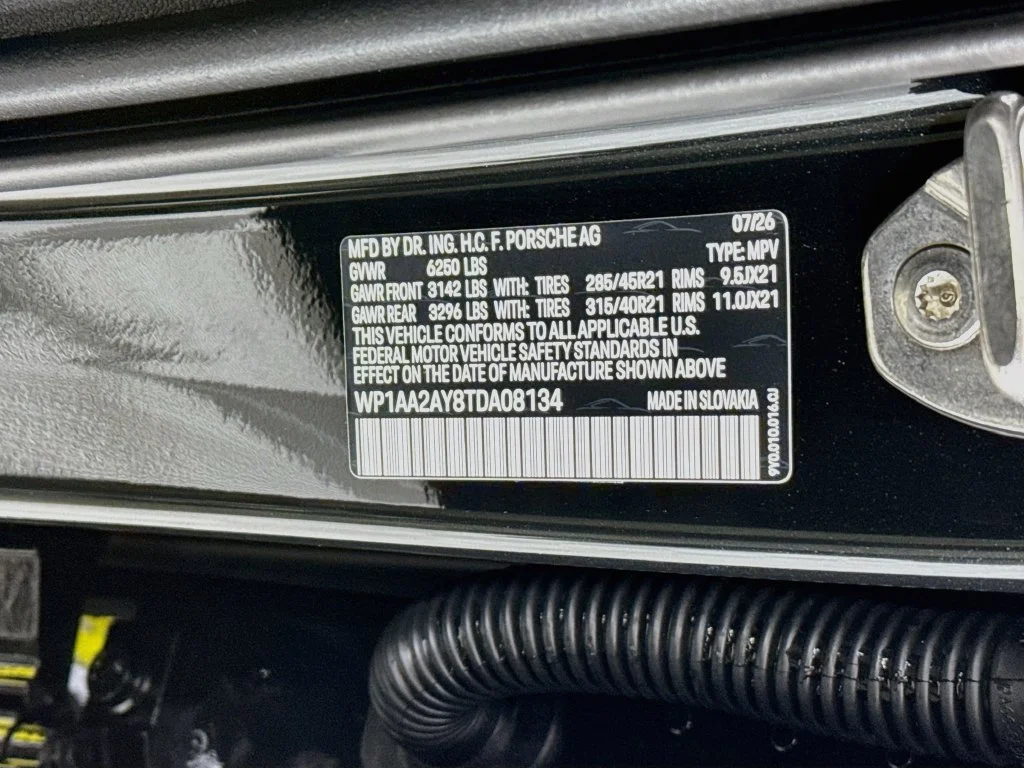 New 2026 Chromite Black Metallic Porsche  image 33
