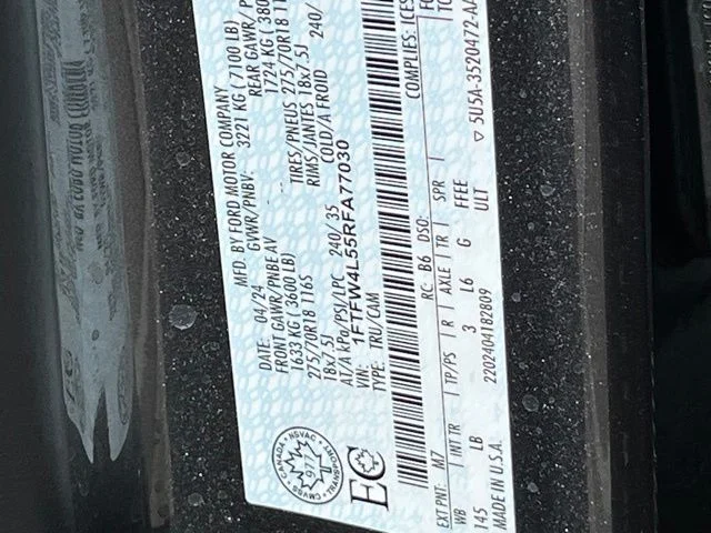 Certified Used 2024 Gray Ford Tremor image 35