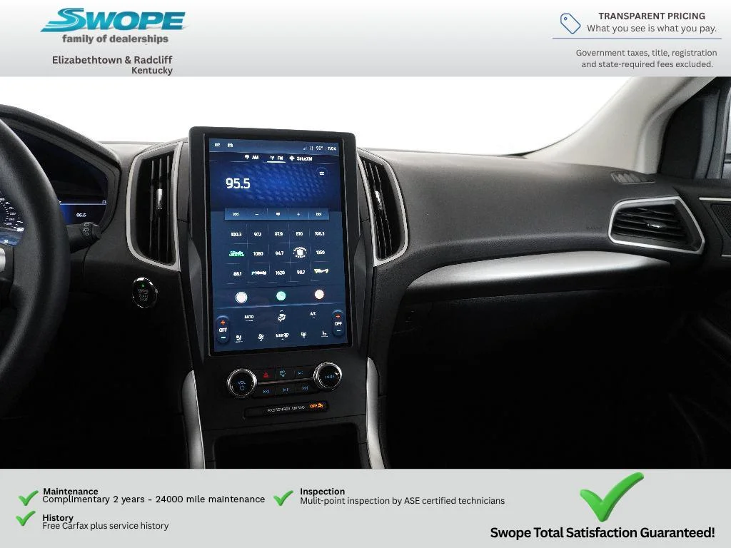 Certified Used 2023 OXFORD WHITE Ford SEL image 19