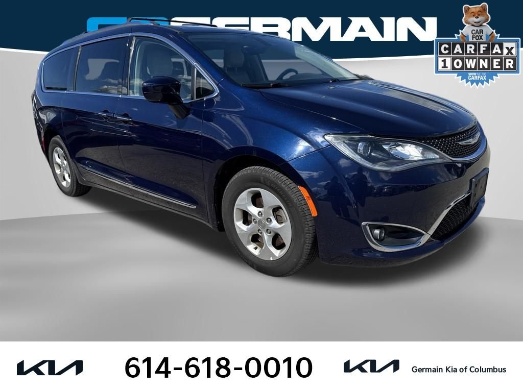 Used 2017 Blue Chrysler Touring L Plus image 6