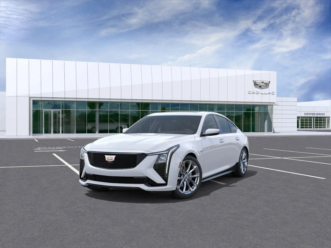 Used 2026 Vibrant White Tricoat Cadillac Sport image 11