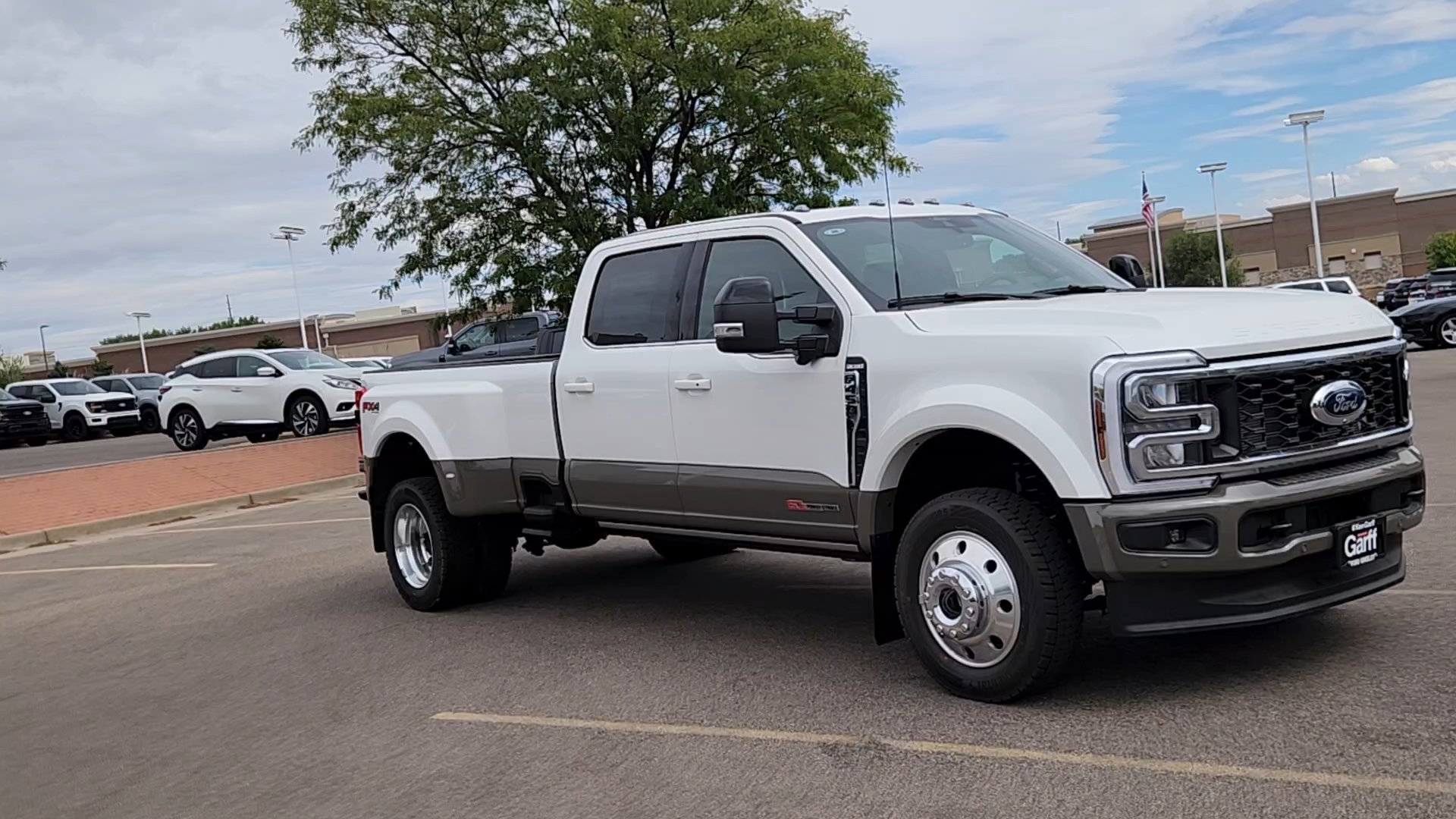 New 2026 Star White Metallic Tri-Coat Ford King Ranch image 8