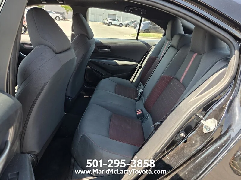 Used 2025 Midnight Black Metallic TOYOTA SE CVT image 10
