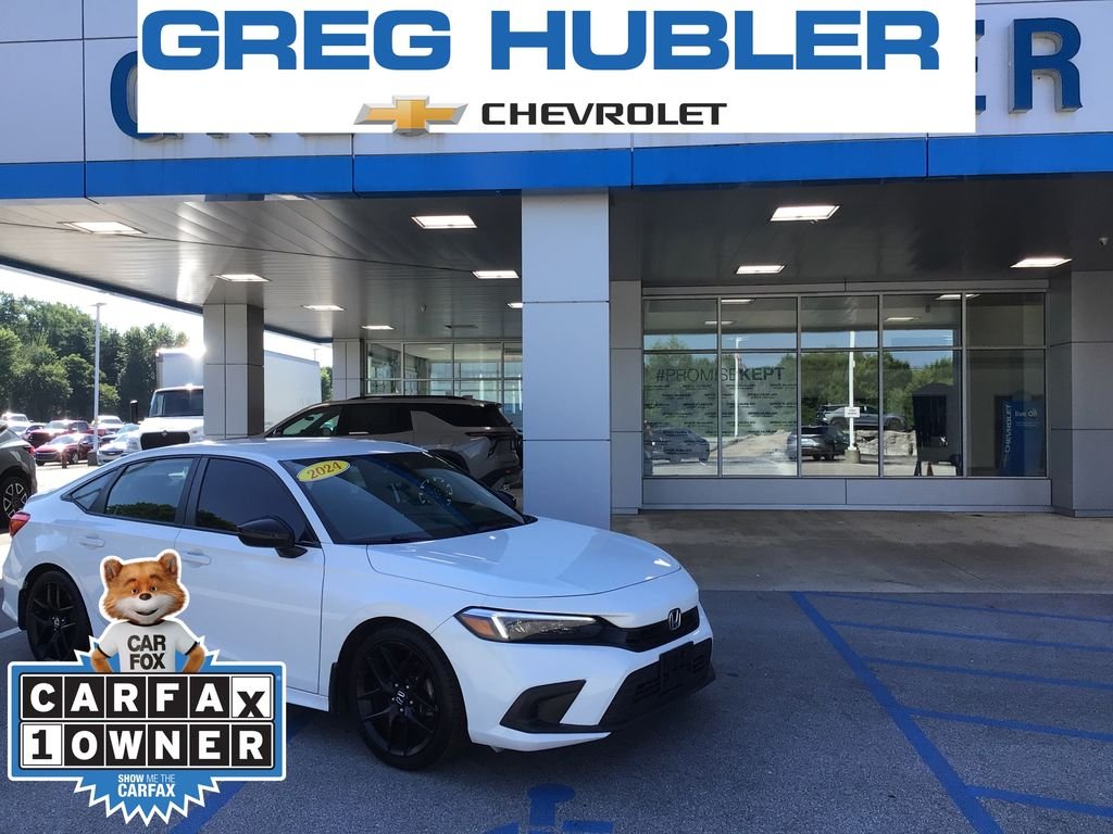 Used 2024 White Honda Sport image 1