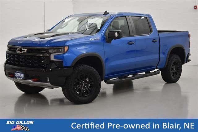 Used 2023 Glacier Blue Metallic Chevrolet ZR2 image 1