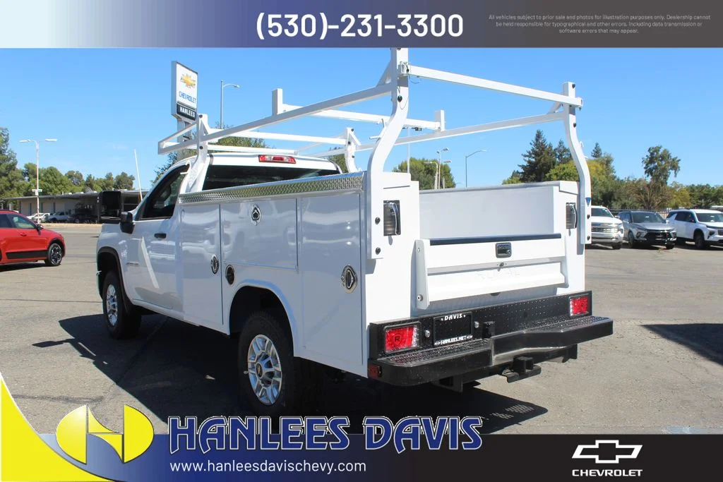 New 2026 White Chevrolet Work Truck image 9