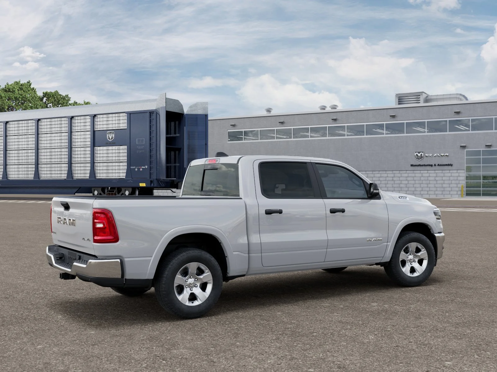 New 2026 Bright White Clearcoat RAM Big Horn image 30