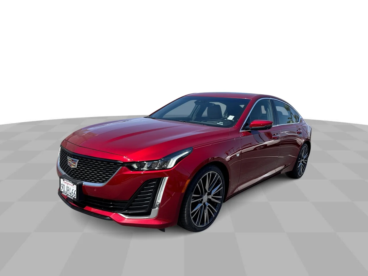 Certified Used 2023 Radiant Red Tintcoat Cadillac Premium Luxury image 1