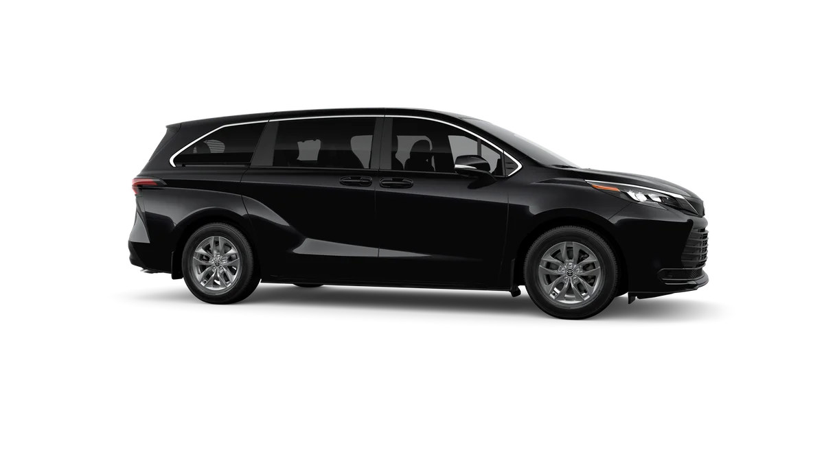 New 2026 Midnight Black Metallic Toyota LE image 13