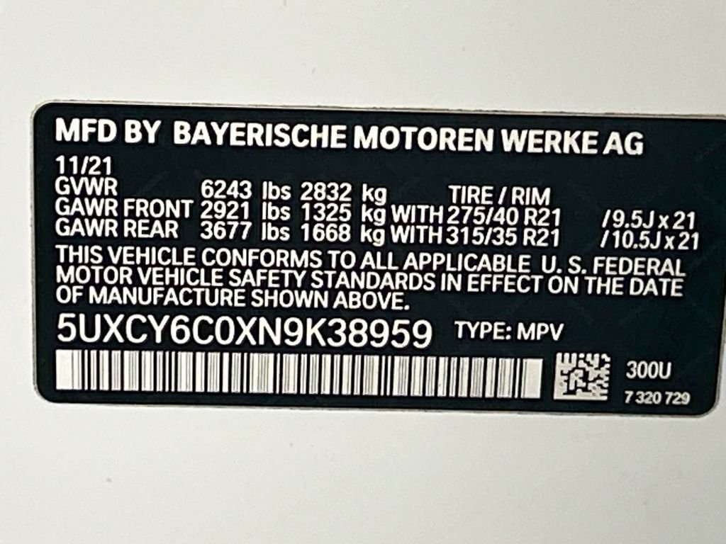 Used 2022 Alpine White BMW xDrive40i image 34