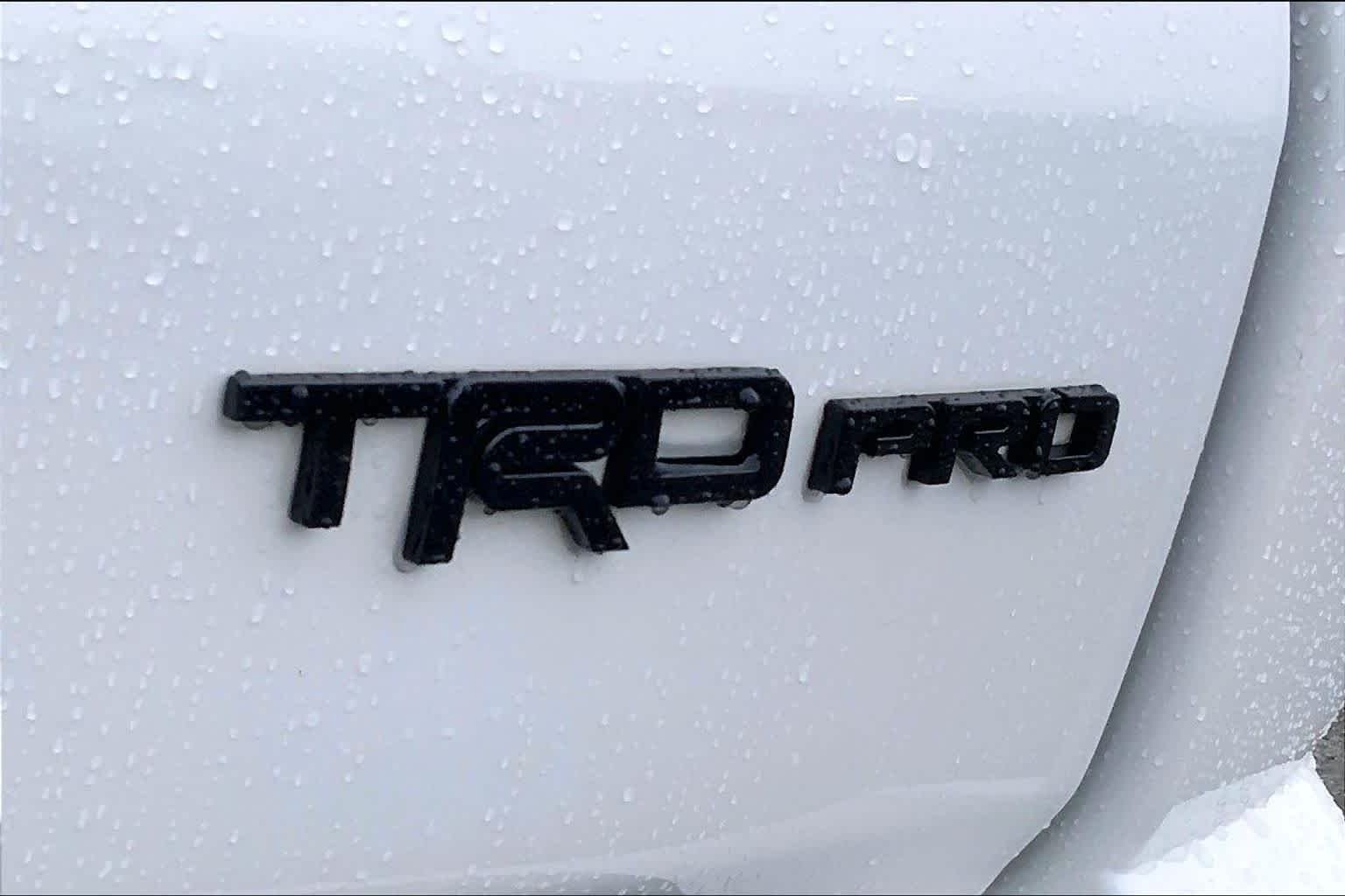 Used 2021 Super White Toyota TRD Pro image 9