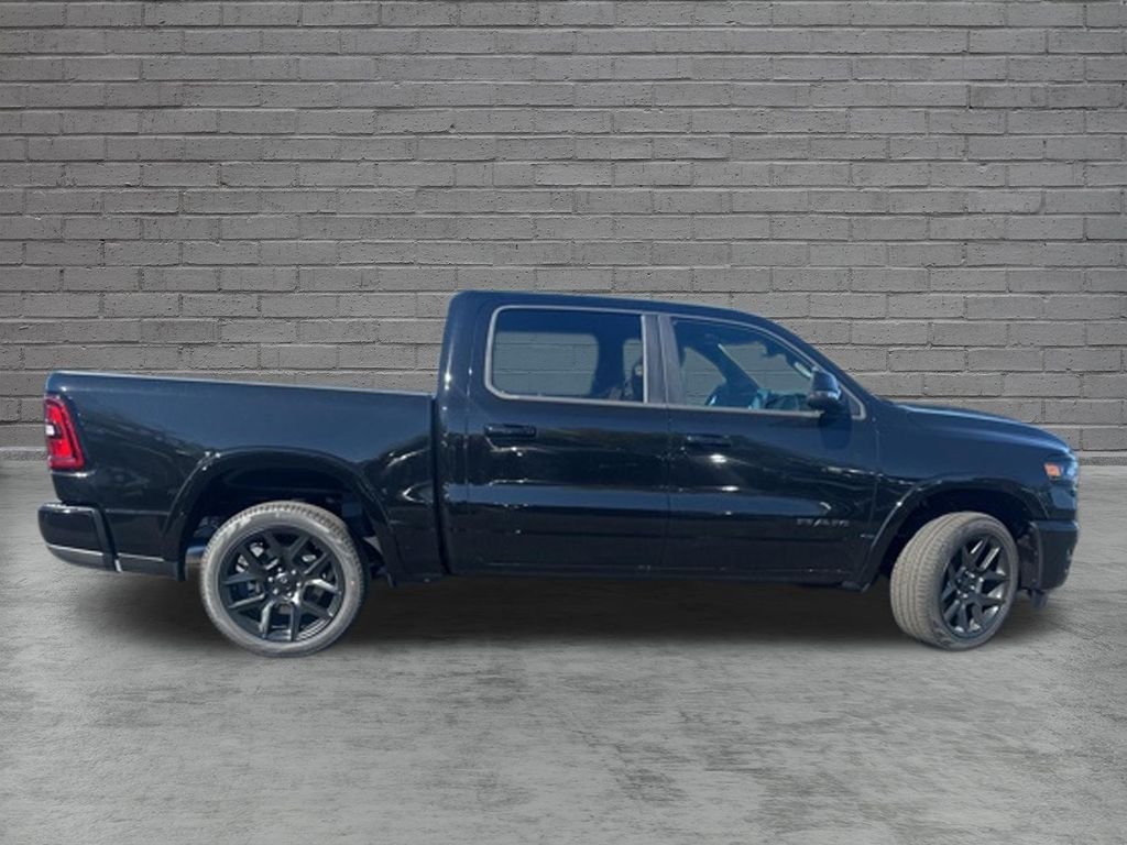 New 2026 Diamond Black Crystal Pearl-Coat Exterior Paint RAM Laramie image 11