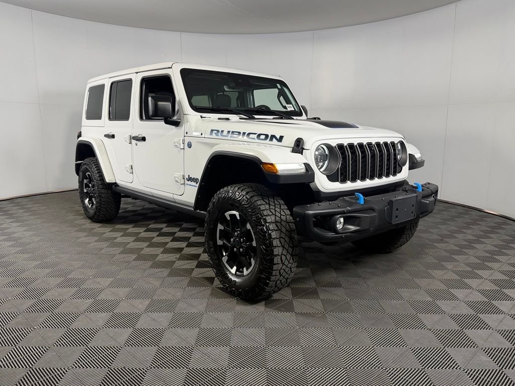 Used 2024 White Jeep Rubicon 4xe image 5