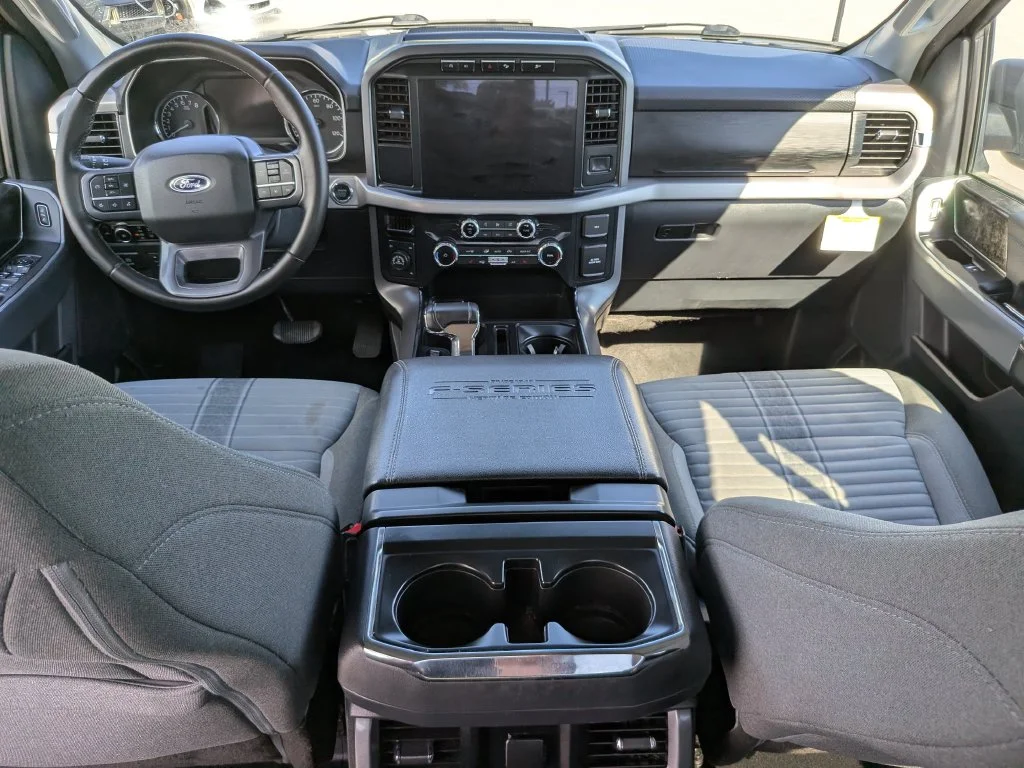 Used 2023 Antimatter Blue Metallic Ford XLT image 16