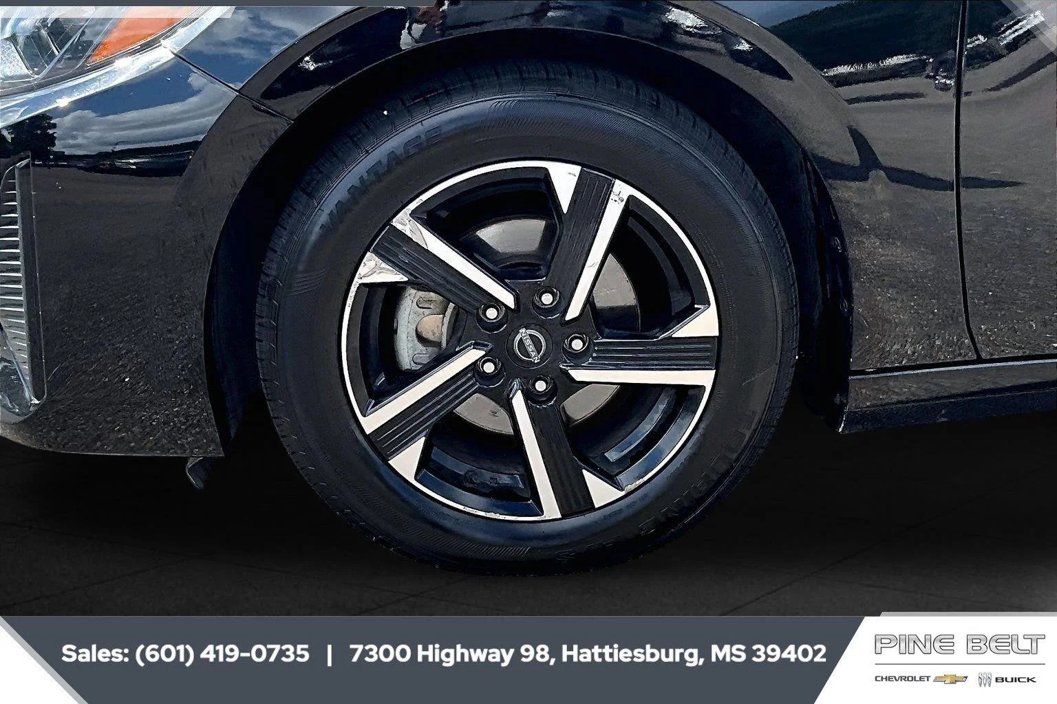 Used 2024 Black Nissan SV image 7