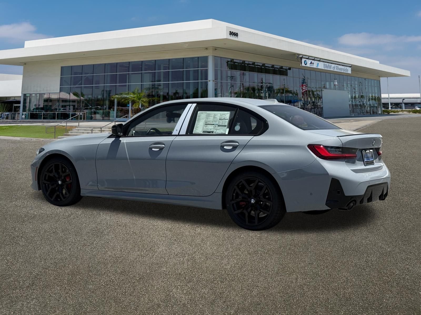 New 2026 Brooklyn Grey Metallic BMW 330i image 8