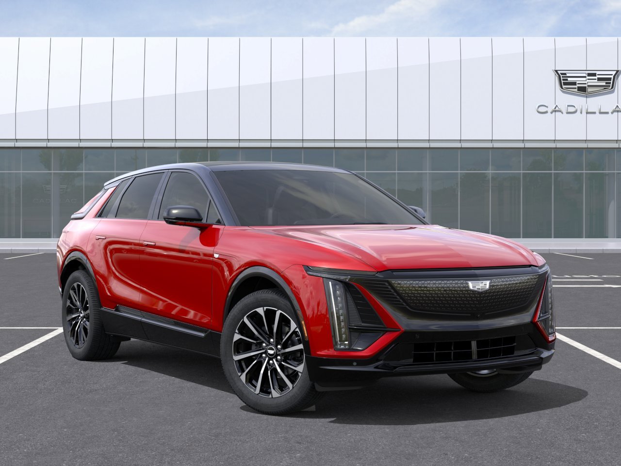 New 2026 Radiant Red Tintcoat Cadillac Premium Sport image 7