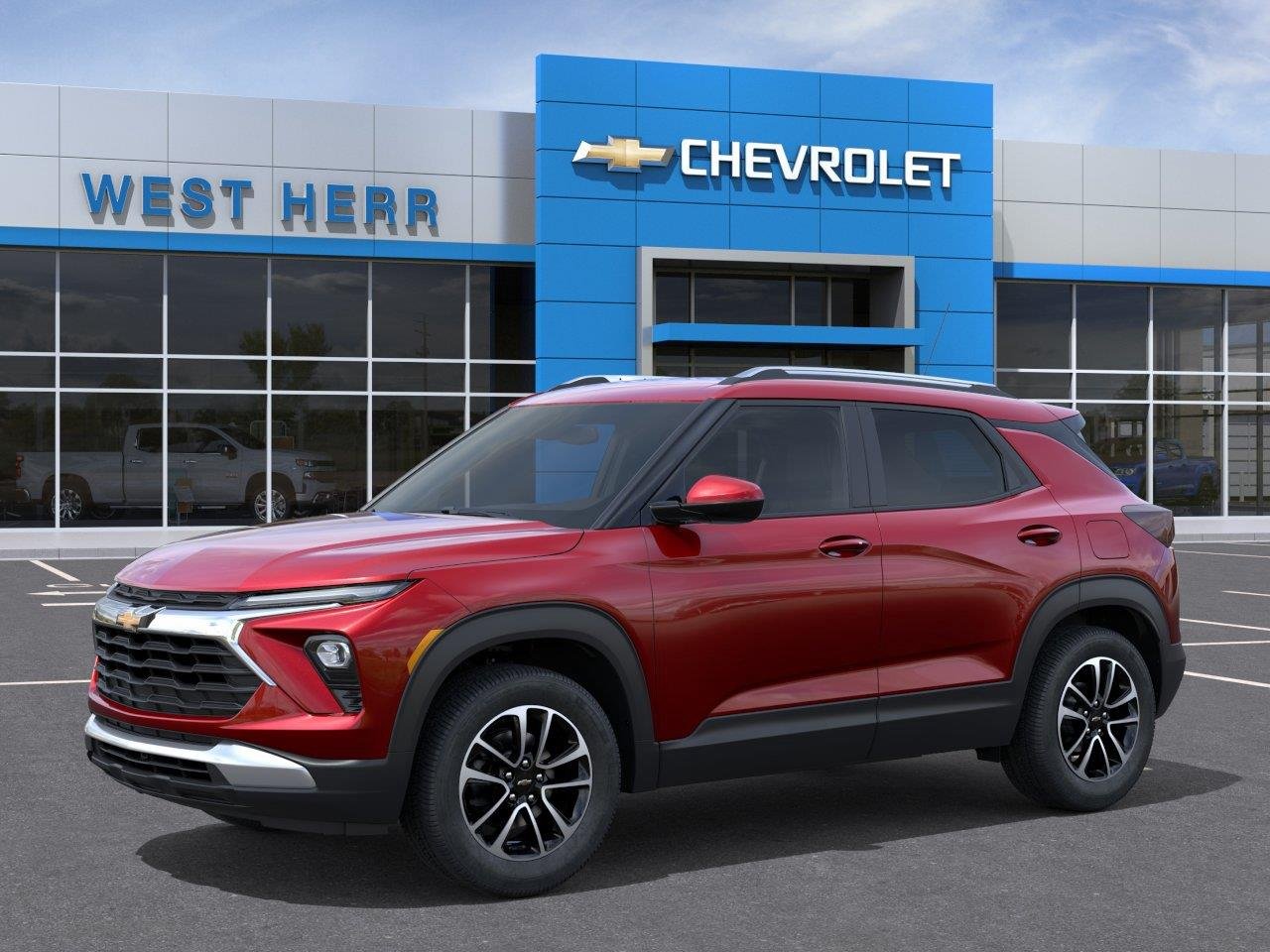 Used 2026 Apex Red Chevrolet LT image 2